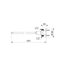 Delabie Selbstschl.Vent. TEMPOGENOU DForm G1/2B, Hebel...