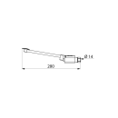 Delabie Schnellschl.-Ventil MONOFOOT Pedalbet. G1/2B,...