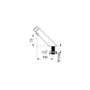 Delabie Stand Selbstschl. Vent. TEMPOSOFT2 G1/2B 7 Sek....