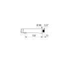 Delabie Wand Selbstschlussventil TEMPOSOFT2 G1/2B 7 Sek,...