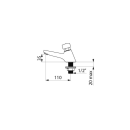 Delabie Stand Selbstschlussventil TEMPOSTOP G1/2B 7 Sek,...