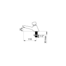 Delabie Selbstschl.Ventil TEMPOSTOP AB G1/2B 7 Sek,...