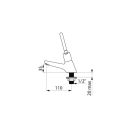 Delabie Stand Selbstschlussventil TEMPOSTOP G1/2B mit...