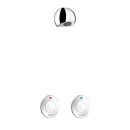 Delabie DU-Kombi 2 Vent. TEMPOSTOP AB G1/2B Hw.-Mont.200...