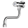 Delabie Wand Selbstschl.Vent. TEMPOSTOP G1/2B, 15 Sek, Ausl.schwenkb.