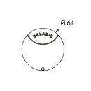 Delabie Bedienelement für TEMPOFLUX 2...