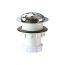 Delabie Ablaufventil Standurinal, Ablauf vertikal D40 mm...