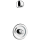 Delabie DU-Kombi TEMPOMIX Selbstschl.MBatt. G1/2B UP Ros.D195 +ROUND