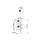 Delabie DU-Kombi TEMPOMIX Selbstschl.MBatt. G1/2B UP Ros.D195 +ROUND