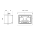 Delabie Rohbauset DU-Therm.MBatt.UP wasserdicht - Set 1/2