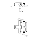 Delabie MBatt. TEMPOMIX 3 WT G1/2B AP ~7 Sek. MA 150...