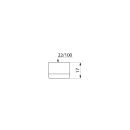 Delabie 50 St. Strahlregler Sternform M22x1