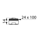 Delabie Luftsprudler verkalkungsarm M24x1 mit Dichtung, 2...