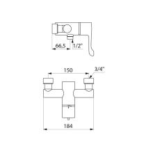 Delabie Br.-Therm.SECURITHERM sequentiell Securitouch, o. S-Anschlüsse