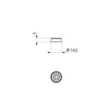 Delabie Strahlregler D13mm aus Hostaform