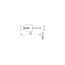 Delabie Innensechskantschl. 2, 5mm f. Durchflussreg....