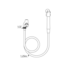 Delabie Ofenreiniger Daumenbet. Schlauch Lebensmittelqualität L125mm