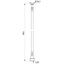 Delabie Flexible PEX-Schläuche drehbar L. 467, 2 St.