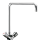 Delabie MBatt. 1-Lochbrg. 45l/min, Schwenkausl. L300, Bediengriffe