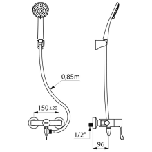 Delabie DU-Sys selbstentl, Br.-Therm. sequentiell H9630, STOP/CHECK