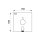 Delabie Br. SECURITH. UP dicht + Anschlussbogen, 2/2 (+H96CBOX)