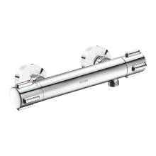 Delabie Brause-Thermostatarmatur SECURITHERM, Anschlüsse STOP/CHECK
