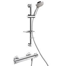 Delabie Duschsystem mit Brausethermostat H9739S, Standard-Anschlüsse