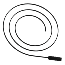 Delabie Verb.Kabel f. Magnetvent. m. Flachstecker -...
