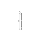 Delabie Verb.Kabel f. Magnetvent. m. Flachstecker -...