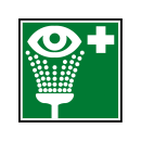 Delabie Hinweisschild Sicherheits-Augendusche