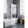 Kermi Vario 2000 Faltwand 3-flügelig über Badewanne 150 x 140 cm
