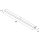 Leuchte OPTIMUS 900 Chrom glühen LED-Leuchte (13, 5 W-5700ºK) IP44 900 x 25 x 25 mm