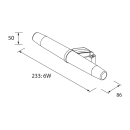 Leuchte ELSA Doppel HELLES CHROM233 x 56, 5 x 87, 5 mm