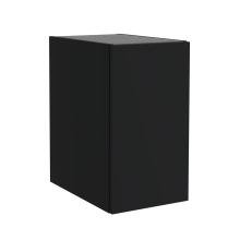 Schrankelement wandhängend ALLIANCE 300 1 Tür links/rechts mit Drucköffner BLACK VELVET 300 x 540 x 450 mm