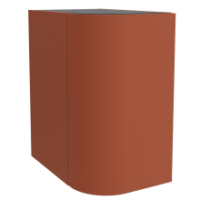 Schrankelement wandhängend ALLIANCE 300 links / rechts 1 geschwungene Tür zum Öffnen mit Pushsystem TERRACOTA 300 x 540 x 450 mm
