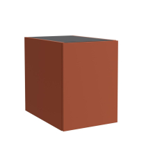 Schrankelement wandhängend ALLIANCE 300 1 Tür links/rechts mit Drucköffner TERRACOTA 300 x 405 x 450 mm
