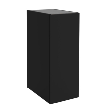 Schrankelement wandhängend ALLIANCE 300 1 Tür links/rechts mit Drucköffner BLACK VELVET 300 x 810 x 450 mm