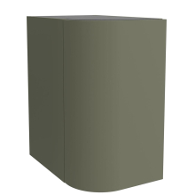 Schrankelement wandhängend ALLIANCE 300 links / rechts 1 geschwungene Tür zum Öffnen mit Pushsystem GREEN FOREST 300 x 540 x 450 mm
