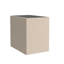 Schrankelement wandhängend ALLIANCE 300 1 Tür links/rechts mit Drucköffner MACCHIATO 300 x 405 x 450 mm
