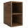 Schrankelement wandhängend ALLIANCE 300 2 Fächer NUSSBAUM MAYA 300 x 540 x 434 mm