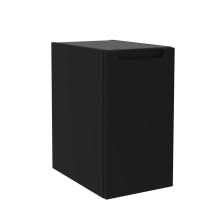Schrankelement wandhängend MONTERREY 300 links 1 Tür mit Softeinzug BLACK VELVET 300 x 540 x 450 mm
