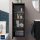 Schrankmodul ALLIANCE 1000 1 Tür links/rechts mit Drucköffner BLACK VELVET 352 x 1000 x 352 mm