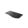 Waschtischplatten MAM 900 Schrankelement links für Aufsatzbecken SCHWARZER SCHIEFER 910 x 12 x 510 mm
