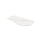 Waschtischplatten MAM 990 links mit Handtuchhalter für Aufsatzbecken mit Handtuchhalter WEIßER MARMOR 990 x 12 x 510 mm