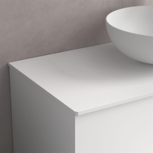 Arbeitsplatte aus SOLID SURFACE 700 x 12 x 460 mm