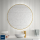 Spiegel GLOBE 800 Rund Mit LED-Beleuchtung mit Sensor (15 W - 40000ºK.) IP44 NEUTRA Ø 800 mm