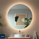 Spiegel GLOBE 1000 Rund Mit LED-Beleuchtung mit Sensor...