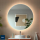 Spiegel GLOBE 1000 Rund Mit LED-Beleuchtung mit Sensor (15 W - 40000ºK.) IP44 Ø 1000 mm