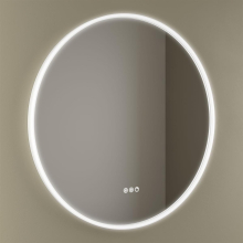 Spiegel KORI CURVE 1000 Rund Mit LED-Beleuchtung mit Sensor (19+28-35 W - BILED ºK) IP44 Ø 1000 mm