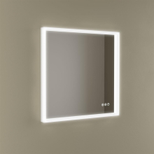 Spiegel KORI LINE 600 Mit LED-Beleuchtung mit Sensor (14+8-12 W - BILED ºK) IP44 600 x 600 mm